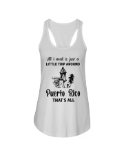 A Little Trip Around Puerto Rico Ladies Flowy Tank tile