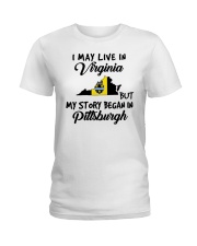 Began In Pittsburgh - Live In Virginia Ladies T-Shirt tile