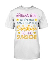 German Girl- Be The Sunshine Classic T-Shirt tile
