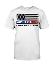 Flag Puerto Rico- Call It Home Classic T-Shirt tile