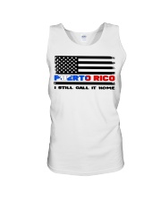 Flag Puerto Rico- Call It Home Unisex Tank tile