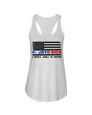 Flag Puerto Rico- Call It Home Ladies Flowy Tank tile