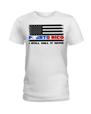 Flag Puerto Rico- Call It Home Ladies T-Shirt tile