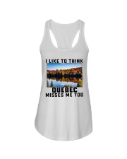 Quebec Misses Me Too Ladies Flowy Tank tile