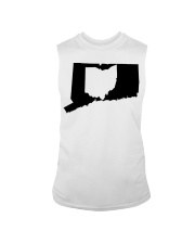 MAP OHIO IN CONNECTICUT Sleeveless Tee tile