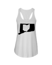 MAP OHIO IN CONNECTICUT Ladies Flowy Tank tile