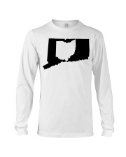 MAP OHIO IN CONNECTICUT Long Sleeve Tee tile