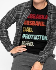 Nebraska Dad Hero Classic T-Shirt apparel-classic-tshirt-lifestyle-front-167