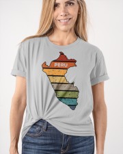 Retro Peru Classic T-Shirt apparel-classic-tshirt-lifestyle-front-101