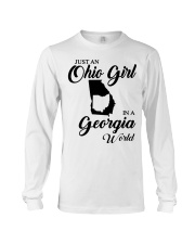 OHIO GIRL IN GEORGIA Long Sleeve Tee tile