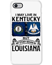Began In Louisiana - May Live In Kentucky Phone Case tile