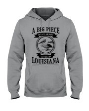 A piece of my heart lives in Louisiana Hooded Sweatshirt tile