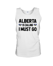 Alberta Is Calling Unisex Tank tile