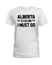 Alberta Is Calling Ladies T-Shirt tile