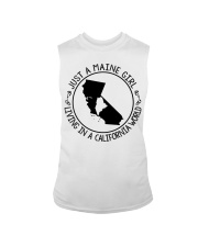 MAINE GIRL LIVING IN CALIFORNIA Sleeveless Tee tile
