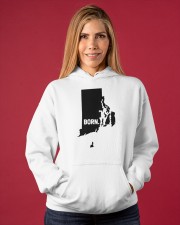 Rhode Island - Born Hooded Sweatshirt apparel-hooded-sweatshirt-lifestyle-front-86
