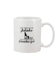 LIFE TOOK ME TO IDAHO BE A CANADIAN GIRL Mug tile