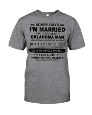 Sorry Guys I'm Married - Oklahoma Man Classic T-Shirt front