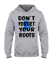 Rhode Island Map Don't Forget Your Roots Hooded Sweatshirt front