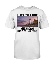 Michigan Misses Me Too Classic T-Shirt tile
