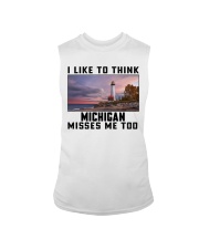 Michigan Misses Me Too Sleeveless Tee tile