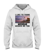 Michigan Misses Me Too Hooded Sweatshirt tile