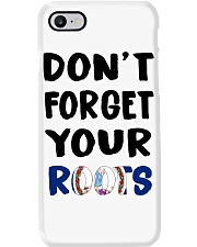 Virginia Flag Don't Forget Your Roots Phone Case tile