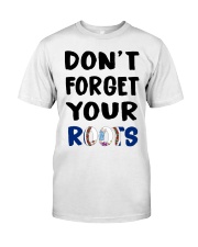 Virginia Flag Don't Forget Your Roots Classic T-Shirt tile
