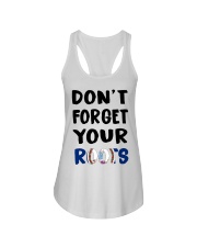 Virginia Flag Don't Forget Your Roots Ladies Flowy Tank tile