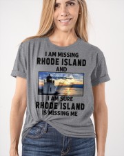 I Am Missing Rhode Island Classic T-Shirt apparel-classic-tshirt-lifestyle-front-101
