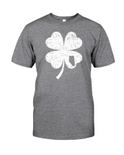 Alberta Map - Four Leaf Clover Classic T-Shirt tile