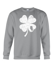 Alberta Map - Four Leaf Clover Crewneck Sweatshirt tile