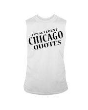 I Speak Fluent Chicago Quotes Sleeveless Tee tile