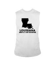 Louisiana It's Not For Everyone Sleeveless Tee tile