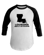 Louisiana It's Not For Everyone Baseball Tee tile