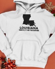 Louisiana It's Not For Everyone Hooded Sweatshirt apparel-hooded-sweatshirt-lifestyle-front-65