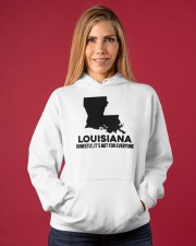 Louisiana It's Not For Everyone Hooded Sweatshirt apparel-hooded-sweatshirt-lifestyle-front-86