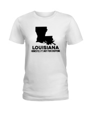 Louisiana It's Not For Everyone Ladies T-Shirt tile