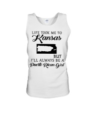 LIFE TOOK ME TO KANSAS BE A PUERTO RICAN GIRL Unisex Tank tile