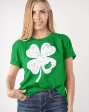 South Africa Map - Four Leaf Clover Classic T-Shirt apparel-classic-tshirt-lifestyle-front-100