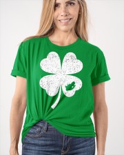 South Africa Map - Four Leaf Clover Classic T-Shirt apparel-classic-tshirt-lifestyle-front-101
