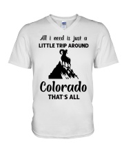 A Little Trip Around Colorado V-Neck T-Shirt tile