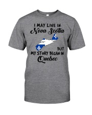 Began In Quebec - Live In Nova Scotia Classic T-Shirt front