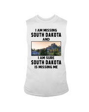 I Am Missing South Dakota Sleeveless Tee tile