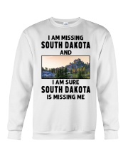 I Am Missing South Dakota Crewneck Sweatshirt tile