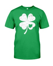 Ohio Map - Four Leaf Clover Classic T-Shirt front