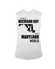 MICHIGAN GUY IN MARYLAND Sleeveless Tee tile