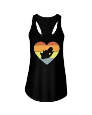 South Africa - Heart Vintage Ladies Flowy Tank tile