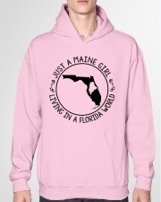 MAINE GIRL LIVING IN FLORIDA Hooded Sweatshirt garment-hooded-sweatshirt-front-04