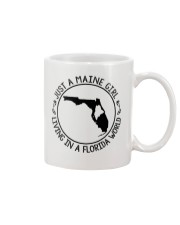 MAINE GIRL LIVING IN FLORIDA Mug tile